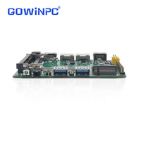 Carte mère industrielle pour ordinateur monocarte, processeur Intel de 12e génération i5-1235U i7-1255U, double LAN 2.5G, DDR4 64 Go, M.2 NVMe
