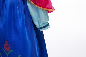 Set di Costume da Principessa <span class=keywords><strong>Anna</strong></span> di <span class=keywords><strong>Frozen</strong></span> per Bambini, Gonna in Poliestere per Spettacoli - Product Image 6