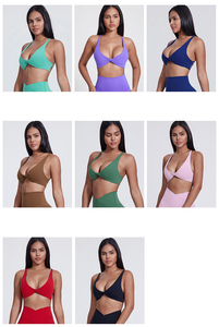 Factory Premium LuLu High Quality 76% Nylon 24% Spandex Women <strong>Sports</strong> <strong>Bra</strong> Tops for Gym Yoga Fitness - Product Image 6