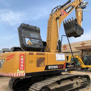 รถขุดมือสอง SANY SY215 รุ่นปี 2022 น้ำหนัก 21.5 ตัน เครื่องยนต์อีซูซุ ปั๊มไฮดรอลิกคาวาซากิ ความจุบุ้งกี๋ 1.0 เมตร สำหรับงานก่อสร้าง - Product Image 1