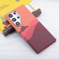   Coque de téléphone magnétique en carbone pour Samsung S25 S23 Ultra S24, compatible avec la charge sans fil, avec anneau de protection d'appareil photo en alliage, armure Fundas