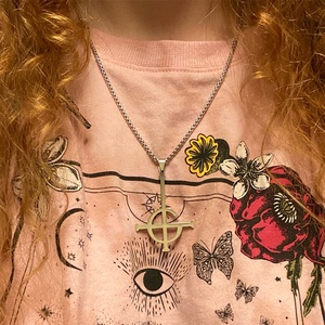 Collana Ghost Nameless da uomo, con croce Ghoul Band, simbolo Papa Emeritus, maschera, Grucifix, poster, gioielli - Product Image 6
