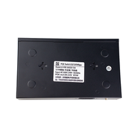 Switch PoE 15V/24V 1.6G 100M 4 Port dan 2 LAN, Switch PoE Industri 4 Port
