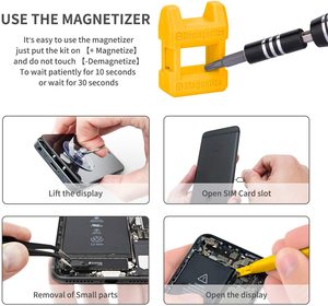<b>Computer</b> Repair Kit 115 in 1 Magnetic Laptop Screwdriver Kit Precision Screwdriver Set <b>Small</b> Impact Screw Driver Set with Case - Product Image 2