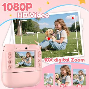 Offre Spéciale – Appareil Photo Instantané pour Enfants 2,4 Pouces, Impression Thermique Sans Encre 48MP 1080P - Product Image 2