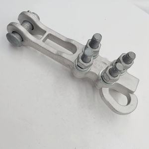 Fabbricazione di montaggio della linea di trasmissione in alluminio morsetto dritto senza uscita morsetto - Product Image 3