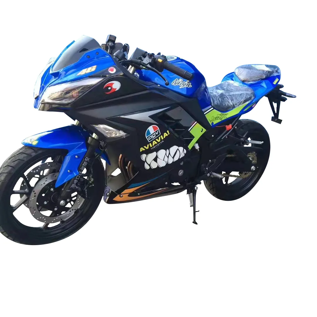 400cc High Power Zongshen Engine Water Cooled Double Cylinder Gas Powered Racing Motorcycle