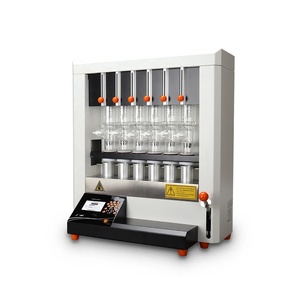 WEST TUNE SOX406 Analyseur de graisse Soxhlet automatique RT+5C~280C Écran LCD 4,3'' Extracteur OEM Aluminium Garantie 1 an Point de prisme - Product Image 4