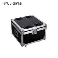 HYULIGHTS 180W Cabeza móvil Luces de escenario Estuche de vuelo Estuche de carretera personalizado con ruedas de perfil Caja de aire 67*43*52CM para Pro DJ Touring