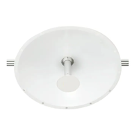 Antenne parabolique parabolique haute puissance 100W 4900-6500MHz MIMO 48dBi N femelle antenne RF au sol DC à Gain élevé pour amplificateur Wifi extérieur