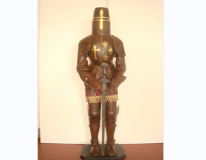 Beau casque d'armure avec revêtement argenté fait à la main pour soldat ou acteur qui joue un rô<span class=keywords><strong>le</strong></span> dans <span class=keywords><strong>le</strong></span> drame - Product Image 3