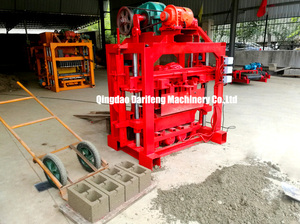 QT4-40 nhỏ Máy làm gạch rỗng lát xi măng khối đúc máy móc để bán - Product Image 4