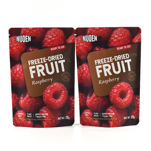 कस्टम मुद्रित गंध प्रमाण ज़िप लॉक स्टैंड अप पाउच बीज मुक्त सूखे सब्जियां फल स्नैक्स लोगो के साथ मलर बैग - Product Image 5