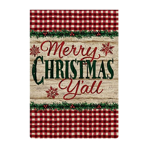 Banderas para exteriores de 12x18 pulgadas, árbol de Navidad, coche <span class=keywords><strong>rojo</strong></span>, Bandera de jardín para decoración de patio y terraza - Product Image 2