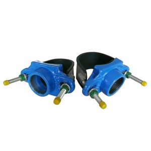 Soporte de Tubería con <span class=keywords><strong>2</strong></span> Orificios para Tubería de Hierro Dúctil - Product Image 1