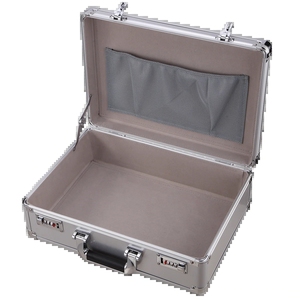 Caja de <span class=keywords><strong>Herramientas</strong></span> de aluminio multifuncional, maletín duro con marco de Metal, caja de almacenamiento, maletín resistente y duradero para ordenador portátil - Product Image 5