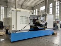 Máquina de torno CNC CK61125 con torre de alimentación de 12 estaciones (BMT55) Control CNC FANUC Precisión de 0.001mm Garantía de 1 año