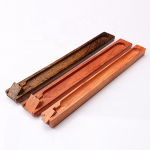 Porta <span class=keywords><strong>Incenso</strong></span> in Legno Massiccio 23,8*2,8*1cm 2mm, Bruciatore di <span class=keywords><strong>Incenso</strong></span> Quadrato Rettangolare, Accessorio per Fragranze - Product Image 1