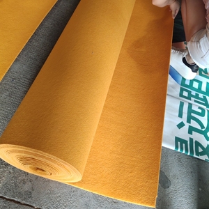 Polyester Đen ngoài trời thảm/đồng bằng triển lãm Thảm cảm thấy cho sự kiện/không trượt kim đấm cảm thấy CuộN tường để tường Thảm - Product Image 3