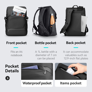 Mochilas para Laptop <span class=keywords><strong>Mark</strong></span> <span class=keywords><strong>Ryden</strong></span> de Gran Capacidad, <span class=keywords><strong>Mochila</strong></span> de Viaje para Exteriores, Bolso para Computadora y Acompañante, <span class=keywords><strong>Mochila</strong></span> de Lujo G1_MR2859 - Product Image 4