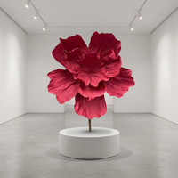 Fleurs géantes en papier, fleurs artificielles pour la décoration de mariage, la décoration de fête, la décoration de la maison et les cadeaux