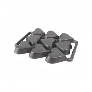 Moules à gâteaux en forme de coeur <span class=keywords><strong>Moule</strong></span> à oeufs en forme de coeur 9 moules Mini <span class=keywords><strong>moule</strong></span> à gâteau en fonte - Product Image 1