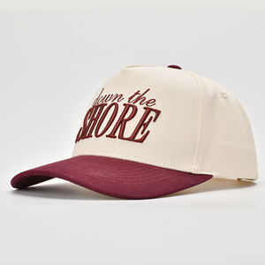 Gorra de Béisbol Estructurada de 5 Paneles para Hombre, de Alta Calidad, Personalizable, de Algodón, de Moda, de Dos Tonos, Gorra Deportiva Lisa de 5 Paneles - Product Image 1