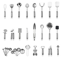 Aksesoris Rumah dan Dapur Peralatan Dapur Set Peralatan Masak 29pcs Set Peralatan Dapur Stainless Steel