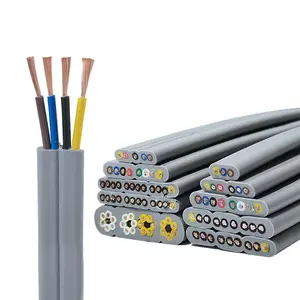 Câble plat YFFB pour câble plat flexible pliable rétractable pour port d'huile ou résistance pliable