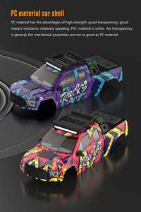 Con Premium RC HOSHI actualizado nuevo JIUSI PT14R 4WD coche 2,4 <span class=keywords><strong>Ghz</strong></span> 1/14 80 KM/H Motor sin escobillas de alta velocidad <span class=keywords><strong>Buggy</strong></span> todoterreno V - Product Image 5