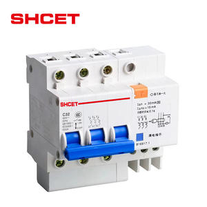 Изготовленным на заказ логосом цепи 2 pole 10ma 30ma 50ma 10a 10 ампер 20a 30a 32a 63a 160a 200a 250a 400a rccb Остаточный Ток автоматический выключатель 3p + n - Product Image 3