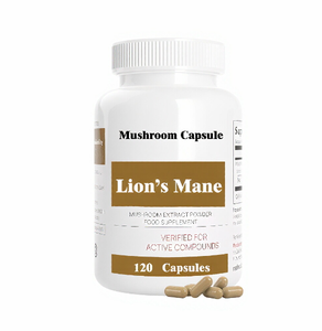 Cápsulas de Melena de León de Marca Privada OEM, Suplemento Herbal para el Cuidado del Estómago y Apoyo a la Salud Cerebral - Product Image 2