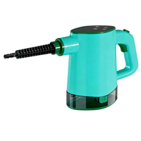 Nettoyeur vapeur portable en aluminium pour un nettoyage en profondeur sans effort, réservoir compact, autonomie de 20 minutes, pour comptoirs de cuisine, salon, voiture