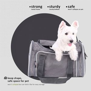 Transportín para Mascotas de Fábrica BSCI, Fácil de Transportar, para Gatos Medianos y Perros Pequeños Seguro, cómodo y conveniente. Aprobado por Aerolíneas, de Primera Calidad - Product Image 5
