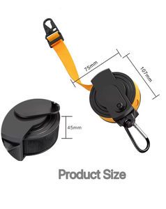 Corde à linge multifonctionnelle intérieure rétractable pour voiture de <span class=keywords><strong>Camping</strong></span> de voyage antidérapante avec ligne de lavage avec trous de suspension - Product Image 2