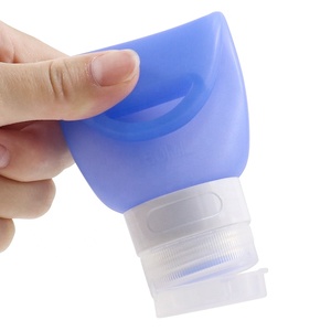 Flacone Personalizzato in Silicone Anti-perdita per Disinfettante Mani, Contenitore Vuoto da Viaggio con Moschettone Portachiavi - Product Image 6