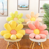 Unisex Small Autumn Chrys anthemum Sunflower Flower Plüsch kissen Custom Großhandel für Tatami Sofa & Kinder geburtstags anlässe