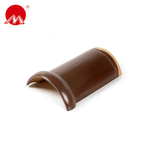 Tuile <span class=keywords><strong>demi</strong></span>-<span class=keywords><strong>ronde</strong></span> M1504, tuile à crête, tuile de toit courbe - Product Image 6