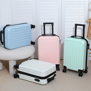 Nuova <span class=keywords><strong>Valigia</strong></span> da Viaggio Robusta e Durevole da 20 Pollici, Multicolore, Leggera, per Studenti Universitari. - Product Image 1