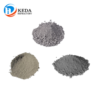 Keda réfractaire coulable, léger et haute température fusion électrique azs coulable pour four à ciment verre