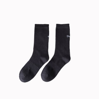 Chaussettes unisexes printemps/automne, style coréen tendance, avec lettres, décontractées, antibactériennes, en coton absorbant la transpiration, hauteur genou, pour couple, idéales pour Instagram