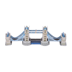 Kit de Manualidades DIY, Rompecabezas 3D del Puente de <span class=keywords><strong>Londres</strong></span>/Puente de la Torre, Rompecabezas 3D de Arquitectura Mundialmente Famosa, Modelo 3D de Juguete, Regalo - Product Image 2