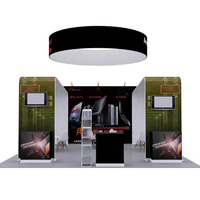 Présentoirs standard portatifs Offre Spéciale de la cabine 3x3 d'exposition de salon commercial de 10ft