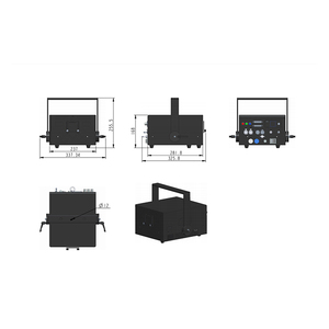 Máquina de Luces Láser RGB de 14W para Bodas, Fiestas, Conciertos, Escenarios y Eventos - Product Image 6