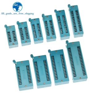 Tzt 14 16 18 20 24 28 32 40 P Pin 2.54mm màu xanh lá cây Dip phổ <span class=keywords><strong>zif</strong></span> <span class=keywords><strong>IC</strong></span> ổ cắm kiểm tra hàn loại <span class=keywords><strong>IC</strong></span> Khóa ghế <span class=keywords><strong>zif</strong></span> ổ cắm - Product Image 6