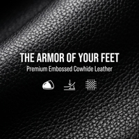 Zapatos de Seguridad Industriales para Hombre, Personalizados de Fábrica, de Cuero Negro, con Puntera de Acero, Antideslizantes, Resistentes al Aceite, de Corte Bajo