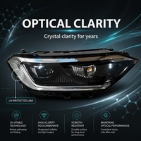 Phare avant droit à LED OEM 17G941036 17G941035 avec DRL à allumage instantané pour VW Jetta VII Sagitar 2019-2024 Berline Compacte