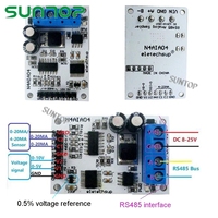 Módulo RS485 Modbus RTU para transmisor de corriente PLC, transmisión de medición de corriente, CC de 12V, 4-20mA, 0-5V, 0-10V, N4AIA04
