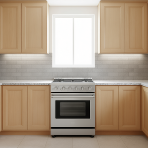 Vevor - Estufa de Gas de Acero Inoxidable de 30 Pulgadas con 5 Quemadores, Horno Independiente con Cajón de Almacenamiento, Electrodoméstico de Cocina - Product Image 2