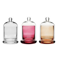 OSHOW Vente en gros Personnalisé 8oz 14oz Bocaux et contenants à bougies en verre de luxe vides transparents avec couvercle et boîtes